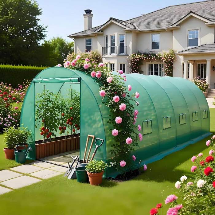 BIRCHTREE Polytunnel