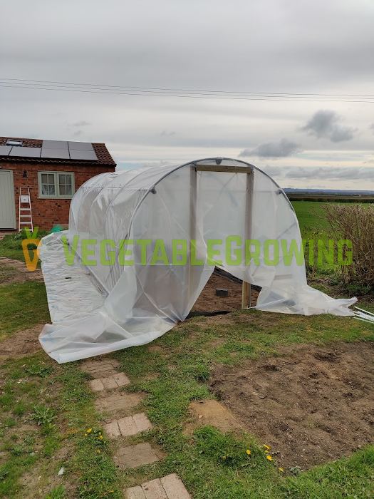 Polytunnel Cover Ready To Go On
